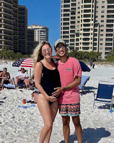 Pregnant Celebrities Show Off 3rd Trimester Baby Bumps in Bikinis